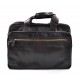 Leder herren damen tablet tasche notebook tasche dunkel braun messenger ledertasche