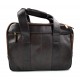 Leder herren damen tablet tasche notebook tasche dunkel braun messenger ledertasche