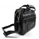 Sac à main cuir bandoulière sac homme femme noir messenger cuir sac d'épaule