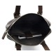 Leather notebook bag satchel messenger men ladies bag handbag dark brown shoulder bag ipad tablet bag