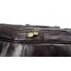 Bolso de viaje deportivo mujer hombre marron oscuro bolso de cuero