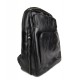 Mochila de piel mochila piel mochila negro hombre mujer