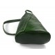 Bolso de cuero genuino mochila de hombre de piel mochila de mujer verde