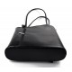 Ladies handbag black leather bag clutch hobo bag backpack