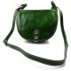 Bolso de mujer de piel bandolera de cuero verde bolso de espalda bolso de cuero