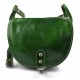 Bolso de mujer de piel bandolera de cuero verde bolso de espalda bolso de cuero