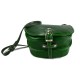 Bolso de mujer de piel bandolera de cuero verde bolso de espalda bolso de cuero