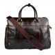 Leather notebook tablet bag mens ladies handbag shoulder bag dark brown