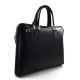 Women leather shoulder bag genuine italian leather handbag black