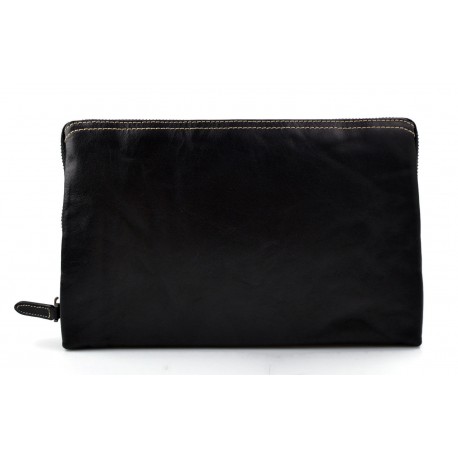 Sac pochette noir pochette cuir sac à main cuir sac de soirée pochette femme sac femme cuir