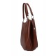 Bolso mujer piel marron bolso espalda bolso cuero plegable bolso mujer de cuero