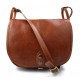 Borsa donna pelle tracolla a spalla miele vera pelle hobo bag made in Italy