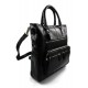 Ladies buffalo leather black handbag womens shoulder bag