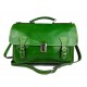 Carpeta de cuero bolso de hombre bolso de mujer mochila de piel bolso de cuero messenger verde