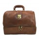 Doctor bag brown leather retro bag doctor bag for men women medical bag retro bag