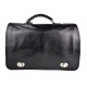 Leather mens messenger women messenger leather bag mens leather bag shoulder bag black