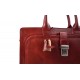 Carpeta de cuero cartera rojo maletin de piel de mano bolso de espalda bolso mujer bolso hombre bandolera de piel