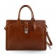 Leather briefcase mens women office shoulder bag document messenger bag business bag executive VIP briefcase honey