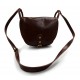 Ladies handbag leather bag clutch hobo bag shoulder bag brown