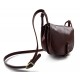 Ladies handbag leather bag clutch hobo bag shoulder bag brown