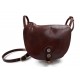 Ladies handbag leather bag clutch hobo bag shoulder bag brown