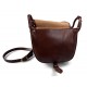 Ladies handbag leather bag clutch hobo bag shoulder bag brown