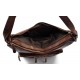 Ladies buffalo leather brown handbag womens