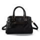 Ladies buffalo leather handbag women shoulder bag dark brown