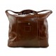 Leather dufflebag XXXL weekender brown mens ladies travel duffel gym bag luggage