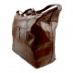 Leather dufflebag XXXL weekender brown mens ladies travel duffel gym bag luggage