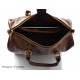 Brown duffle bag leather small duffel genuine leather travel bag