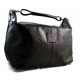 Mens ladies leather duffle bag black shoulder bag travel bag