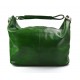 Duffle bag mens women leather green travel bag luggage leather bag carryon made in Italy airplane