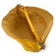 Duffle bag mens women leather yellow travel bag luggage leather bag carryon made in Italy airplane