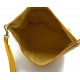 Duffle bag mens women leather yellow travel bag luggage leather bag carryon made in Italy airplane