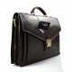 Sac a main cuir bandoulière homme femme messenger brun foncè