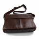 Leder umhängetasche ipad tasche notebook tasche damen schultertasche tablet tasche herren dunkel braun