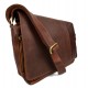 Borsa pelle notebook porta ipad porta laptop marrone messenger uomo donna