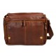 Borsa pelle notebook porta ipad porta laptop marrone messenger uomo donna