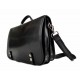 Leather shoulder bag messenger rigid bag women men handbag leather bag satchel carry on black crossbody