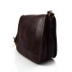 Leather messenger bag mens women leather bag leather shoulder bag brown