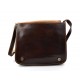 Leather messenger bag mens women leather bag leather shoulder bag brown