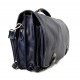 Messenger Leder herren aktentasche  ledertasche umhangetasche schultertasche tragetasche blau