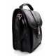 Borsello uomo borsa postino spalla tracolla vera pelle nero hobo bag