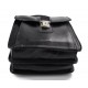 Bandoulière en cuir sac en cuir sac homme sac à bandoulière homme messenger noir