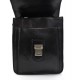 Borsello uomo borsa postino spalla tracolla vera pelle nero hobo bag