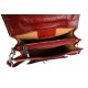 Crossbody satchel genuine leather bag shoulder bag hobo bag red