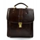 Dark brown hobo bag satchel mens ladies leather shoulder bag made in Italy crossbody bag