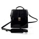 Bandoulière en cuir sac homme femme messenger sac d'épaule sac postier sac hobo noir