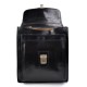 Black hobo bag satchel mens ladies leather shoulder bag made in Italy crossbody bag